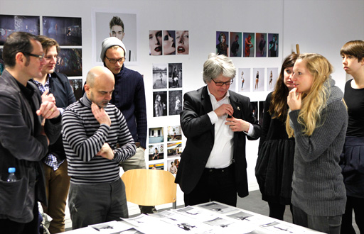 Volker Pook in class